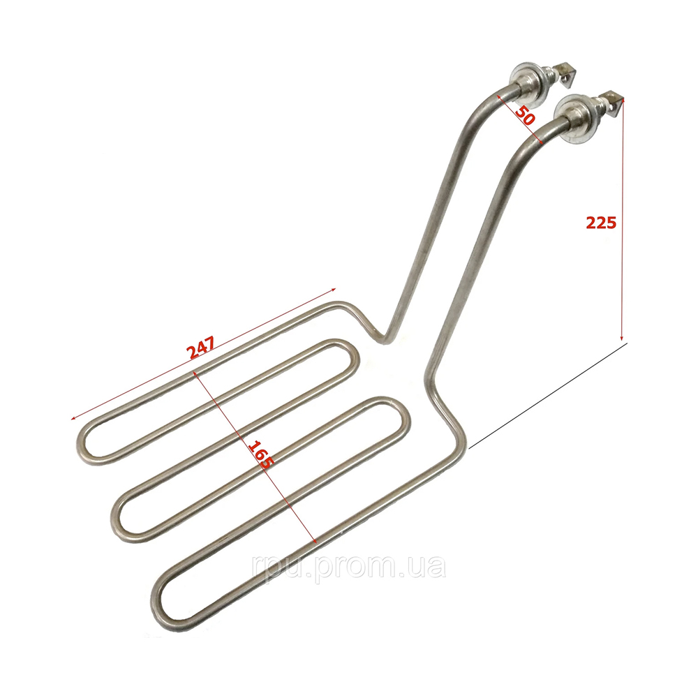 Тен до фритюрниці 247х168мм 3,25кВт
