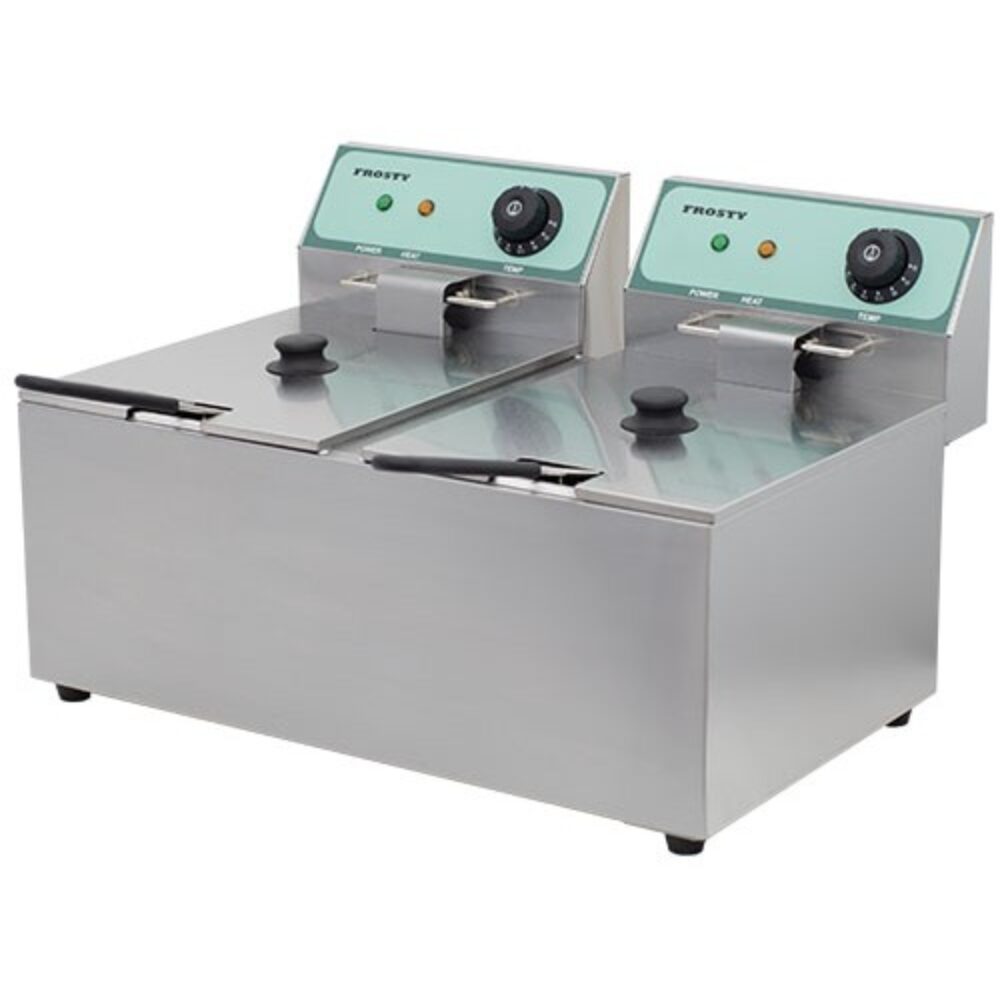 Фритюрниця електрична Frosty CKEF-2-8 8+8л