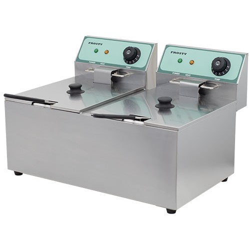Фритюрниця електрична Frosty CKEF-2-8 8+8л