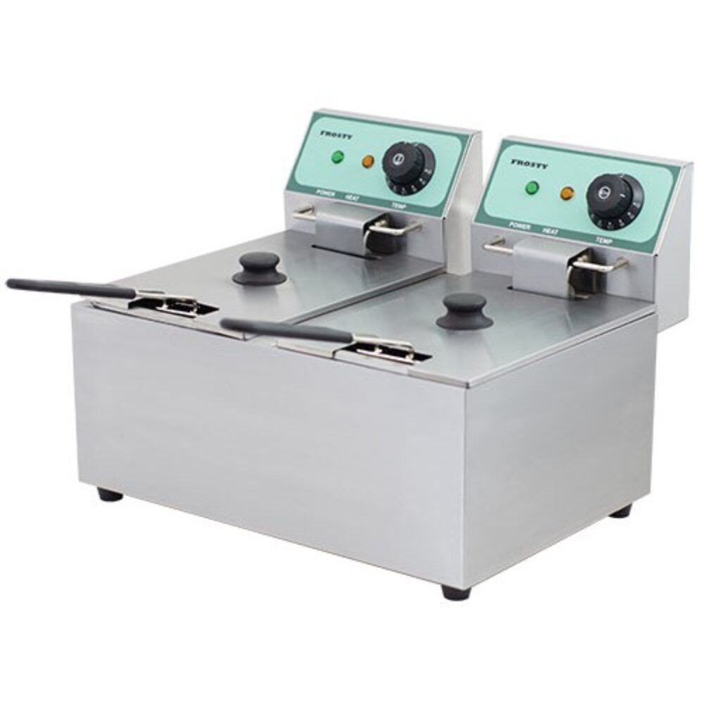 Фритюрниця електрична Frosty CKEF-2-4  4+4л