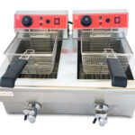 Фритюрниця подвійна електрична професійна GoodFood EF88 8+8л - Зображення 2