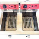 Фритюрниця подвійна електрична професійна GoodFood EF88 8+8л - Зображення 3