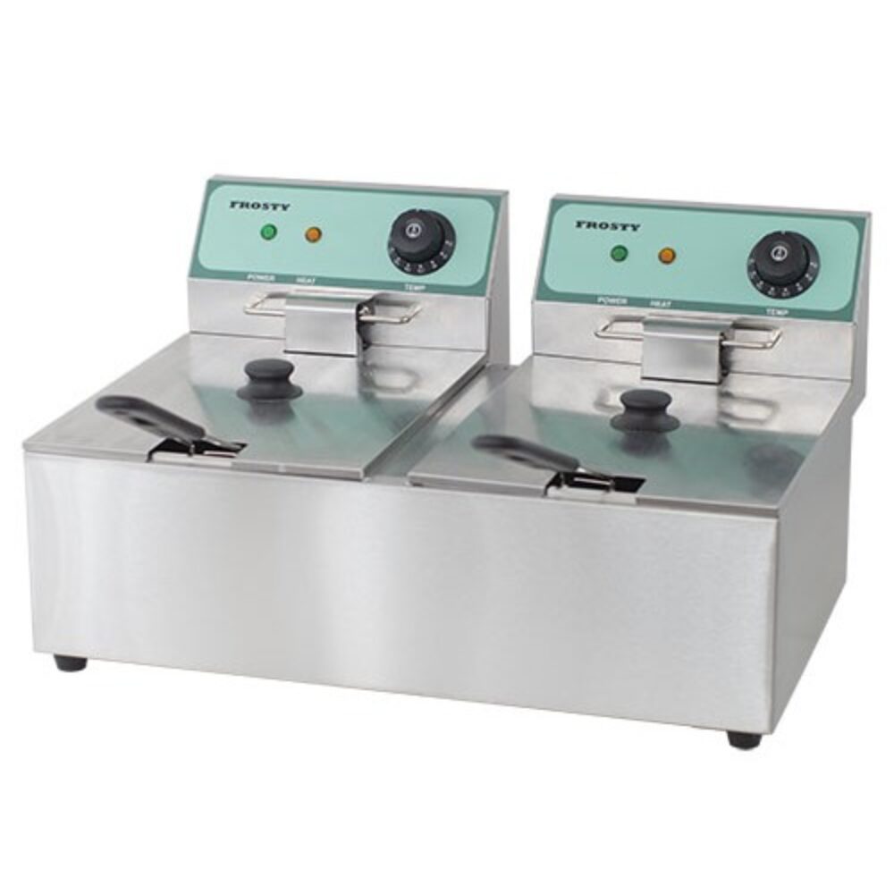 Фритюрниця електрична Frosty CKEF-2-6 6+6л