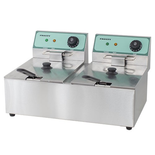 Фритюрниця електрична Frosty CKEF-2-6 6+6л