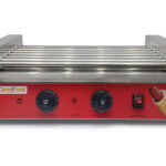 Гриль роликовий GoodFood HDRG7 RED на 7 роликів - Зображення 2