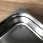 Гастроємність із нержавіючої сталі Brillis GN 1/1-100 мм - Зображення 3