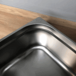 Гастроємність із нержавіючої сталі Brillis GN 1/1-150 мм - Зображення 3