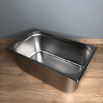 Гастроємність із нержавіючої сталі Brillis GN 1/1-200 мм - Зображення 2