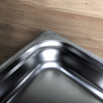 Гастроємність із нержавіючої сталі Brillis GN 2/3-65 мм - Зображення 3