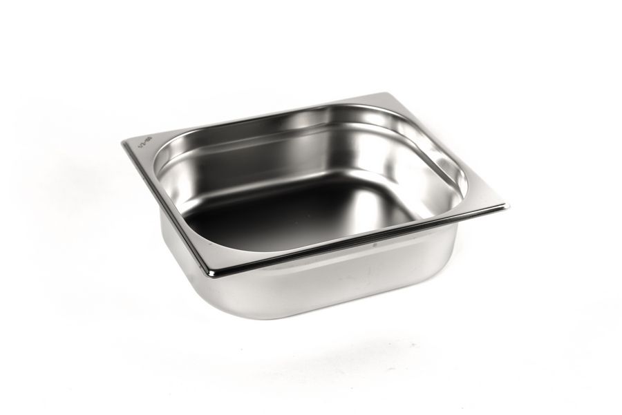 Гастроємність із нержавіючої сталі Brillis GN 1/2-100 мм