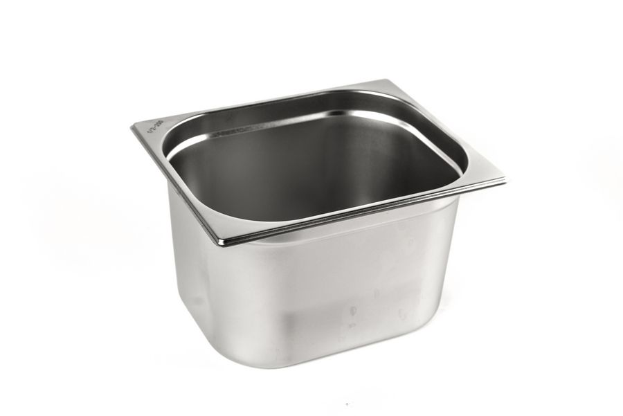 Гастроємність із нержавіючої сталі Brillis GN 1/2-200 мм