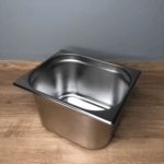 Гастроємність із нержавіючої сталі Brillis GN 1/2-200 мм - Зображення 2