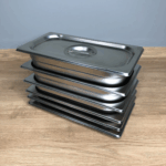 Гастроємність із нержавіючої сталі Brillis GN 1/3-65 мм - Зображення 6