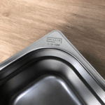 Гастроємність із нержавіючої сталі Brillis GN 1/3-100 мм - Зображення 3