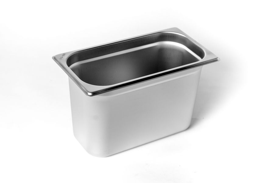 Гастроємність із нержавіючої сталі Brillis GN 1/3-200 мм