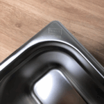 Гастроємність із нержавіючої сталі Brillis GN 1/3-200 мм - Зображення 3