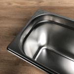 Гастроємність із нержавіючої сталі Brillis GN 1/3-200 мм - Зображення 4