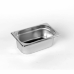 Гастроємність із нержавіючої сталі Brillis GN 1/4-100 мм
