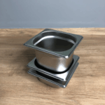 Гастроємність із нержавіючої сталі Brillis GN 1/6-65 мм - Зображення 5