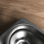 Гастроємність із нержавіючої сталі Brillis GN 1/9-100 мм - Зображення 3