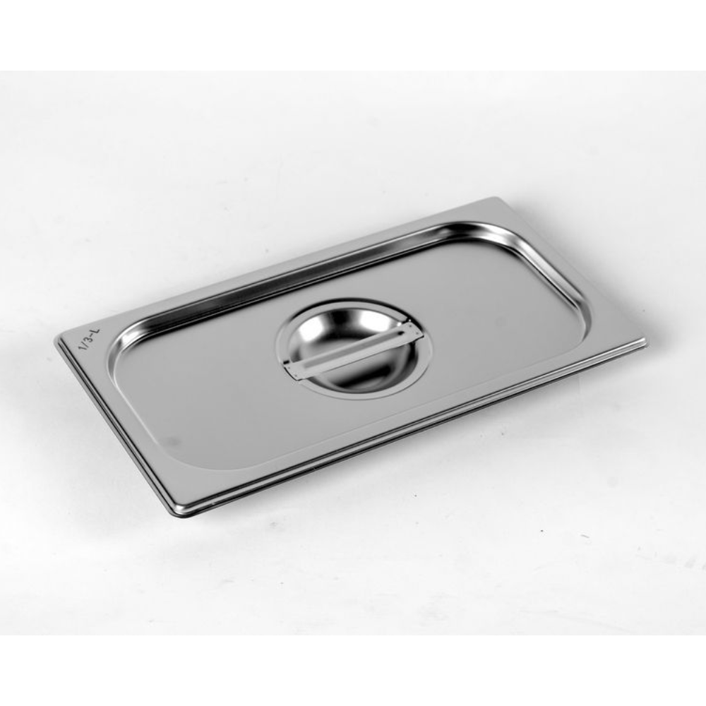 Кришка для гастроємності із нержавіючої сталі Brillis GN 1/3 мм