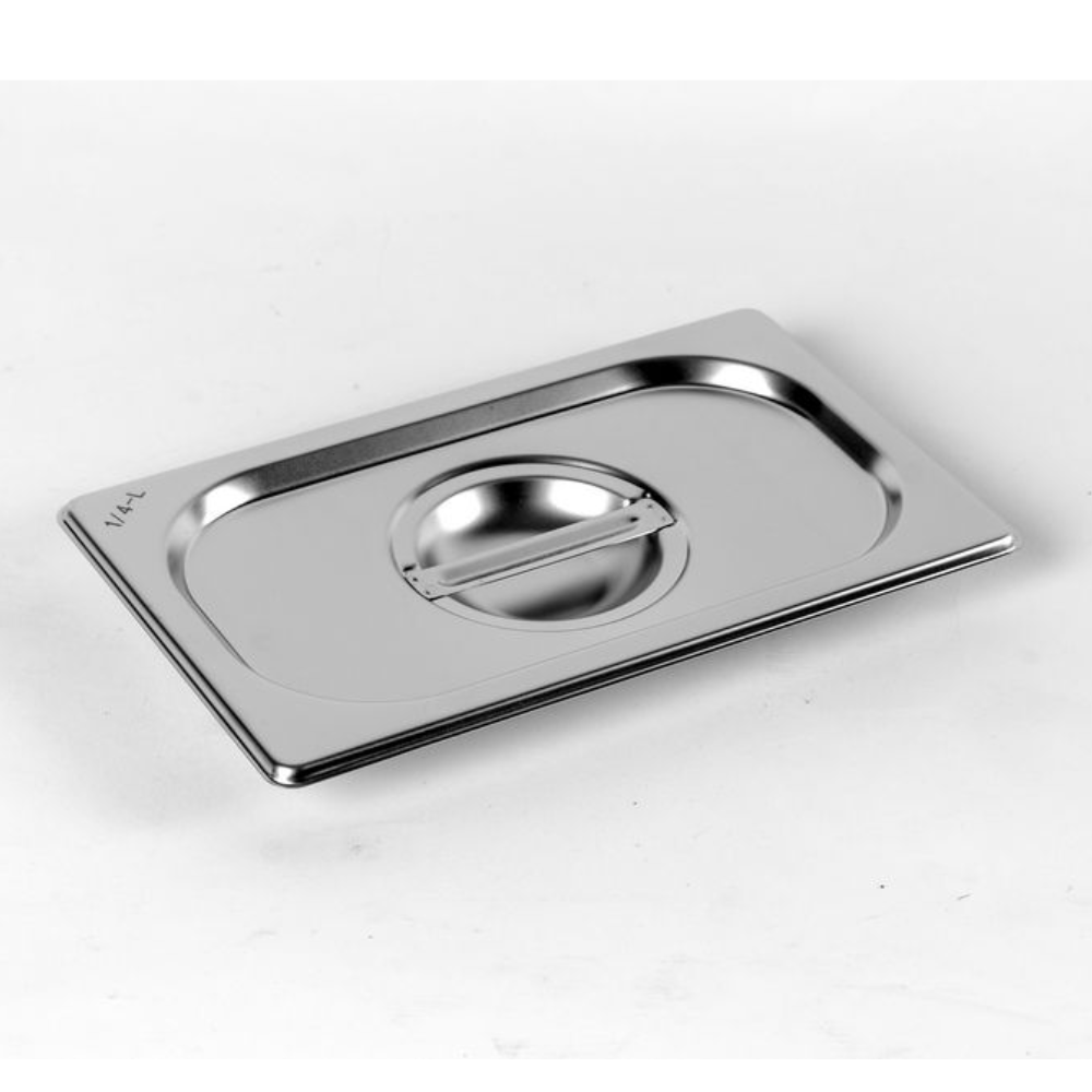 Кришка для гастроємності із нержавіючої сталі Brillis GN 1/4 мм