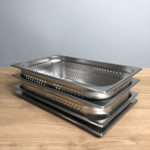 Гастроємність перфорована із нержавіючої сталі Brillis GN 1/1-40 мм - Зображення 7