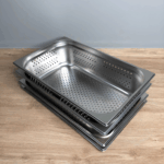 Гастроємність перфорована із нержавіючої сталі Brillis GN 1/1-100 мм - Зображення 6