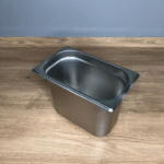 Гастроємність із нержавіючої сталі Brillis GN 1/4-200 мм - Зображення 2