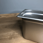 Гастроємність із нержавіючої сталі Brillis GN 1/4-200 мм - Зображення 3