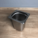 Гастроємність із нержавіючої сталі Brillis GN 1/6-200 мм - Зображення 2