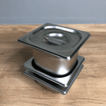 Гастроємність із нержавіючої сталі Brillis GN 1/6-200 мм - Зображення 6