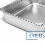 Гастроємність із нержавіючої сталі Brillis GN 2/1-150мм - Зображення 2