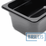 Гастроємність РС 1/4-100 мм з чорного полікарбонату Brillis - Зображення 2