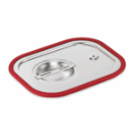 Кришка для гастроємності із нержавіючої сталі з силіконовим ущільнювачем Brillis GN 1/2 мм