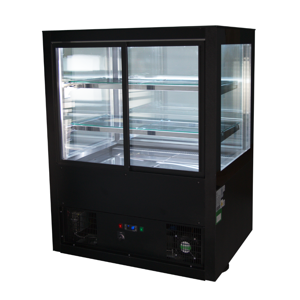 Кондитерська холодильна вітрина BRILLIS VTN100-SY 1000x780x(H)1300 мм - Зображення 2