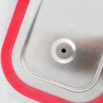 Кришка для гастроємності із нержавіючої сталі з силіконовим ущільнювачем Brillis GN 1/3 мм - Зображення 3