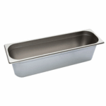 Гастроємність із нержавіючої сталі Brillis GN 2/4-100 мм