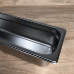 Гастроємність із нержавіючої сталі Brillis GN 2/4-100 мм - Зображення 4