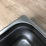 Гастроємність із нержавіючої сталі Brillis GN 2/4-150 мм - Зображення 3