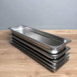 Гастроємність із нержавіючої сталі Brillis GN 2/4-150 мм - Зображення 5