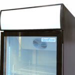 Шафа холодильна для напоїв GoodFood BC480BW2LED 610x724x(H)2040 мм чорна-біла - Зображення 2