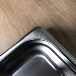 Гастроємність із нержавіючої сталі Brillis GN 2/4-65 мм - Зображення 3