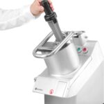 Овочерізка Hendi електрична з великим завантажувальним отвором - Зображення 4