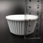 Рамекін для соусу або джему круглий з полікарбонату білий Gastro Plast Ø70 мм 70 мл - Зображення 2