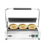 Гриль контактний PANINI XL верхня та нижня поверхня рифлені Hendi - Зображення 6