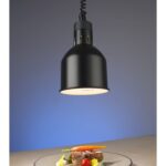 Лампа для підігріву страв з регульованою висотою Hendi Ø175 мм чорна - Зображення 2