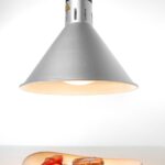 Лампа для підігріву страв із регульованою висотою Hendi Ø275 срібна - Зображення 3