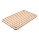 Дошка дерев'яна двостороння для хліба + традиційна Hendi 530x325x(H)20 мм