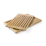 Дошка обробна для хліба дерев'яна Hendi 475x322х20 мм